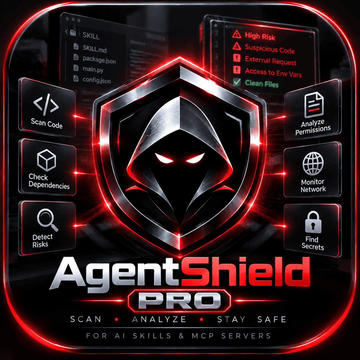 AgentShield Inspector Pro logo - MCP server integration