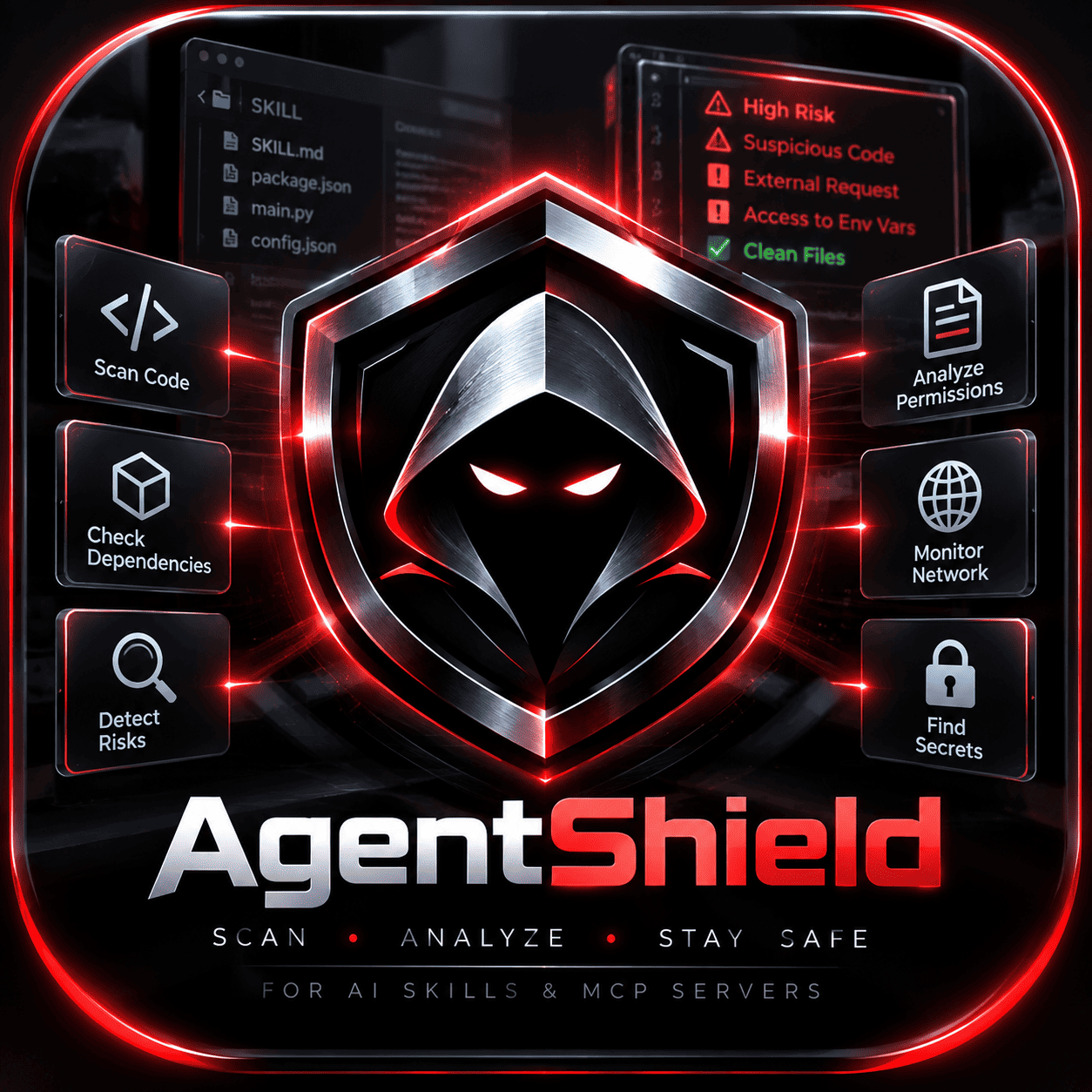 AgentShield Inspector logo - MCP server integration
